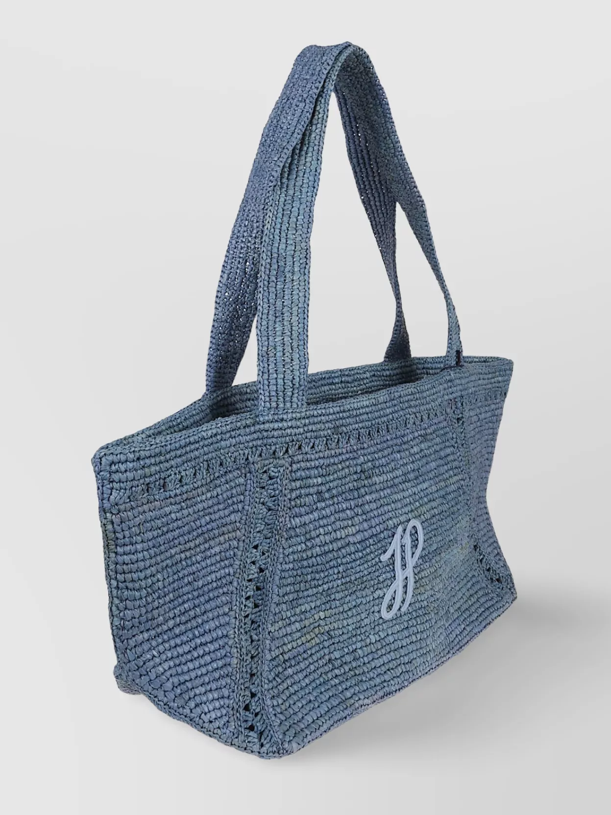 Patou Large Trapeze Tote Bag With Dual Handles