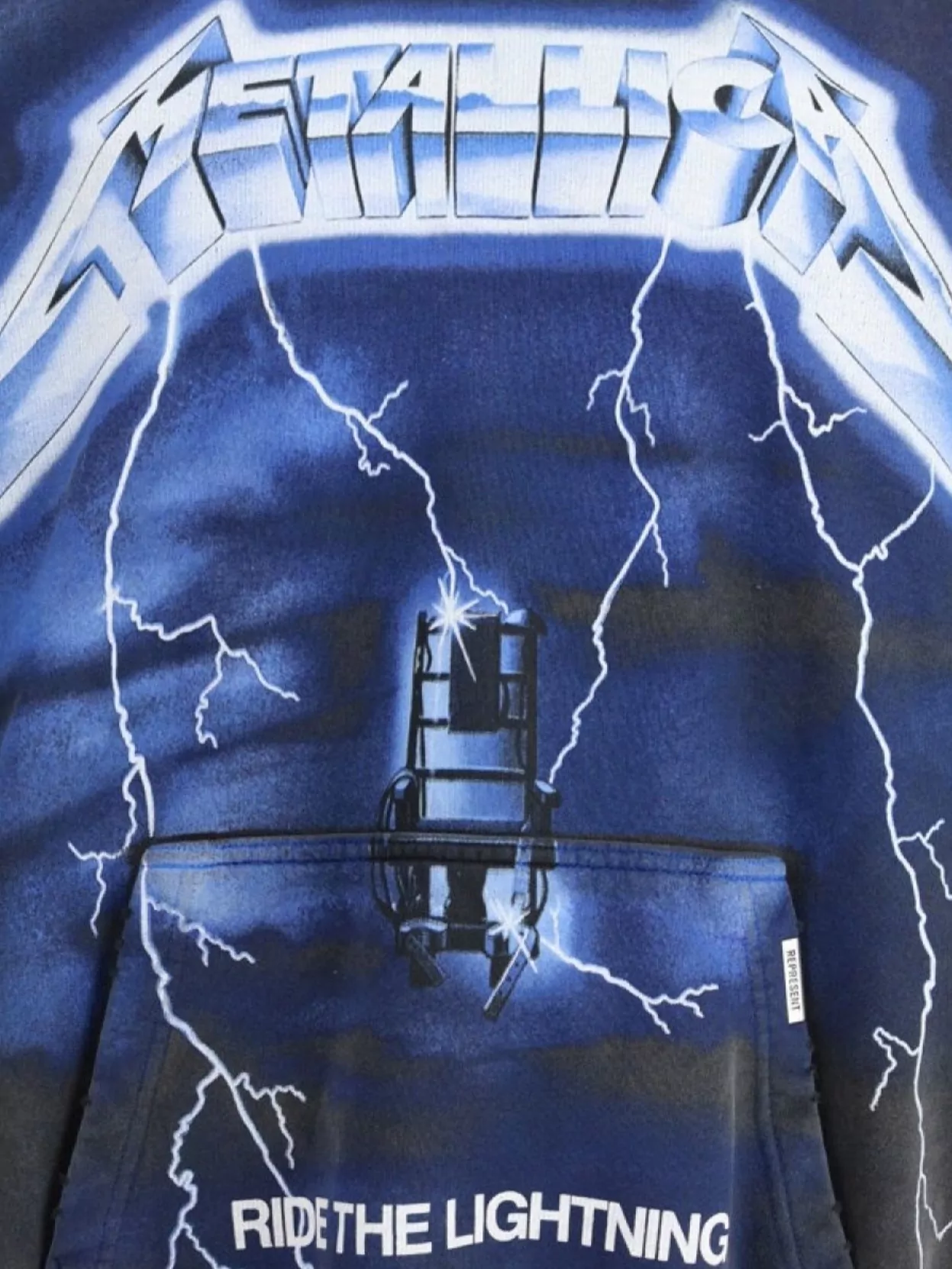 Represent Lightning Ride Hoodie Metallica