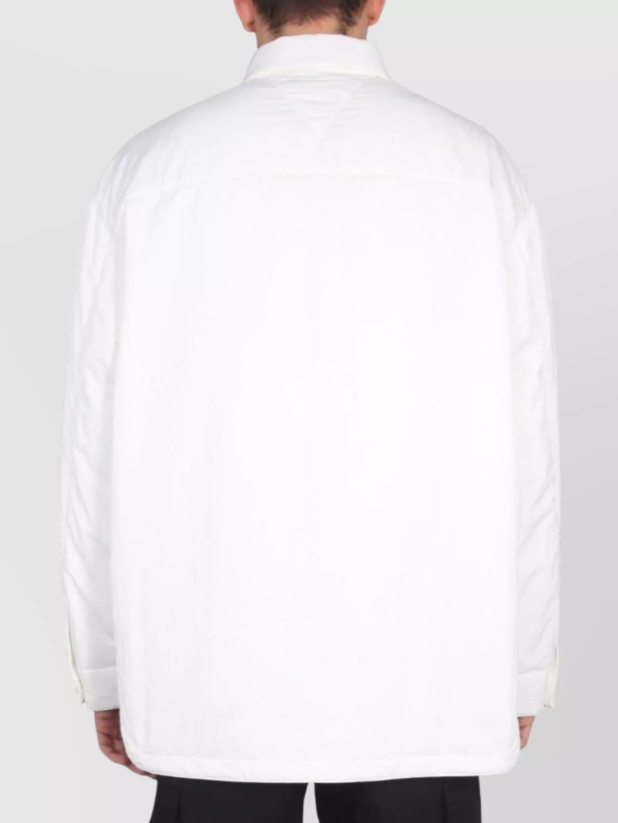 Bottega Veneta Nylon Jacket With Chest Pocket And Collar