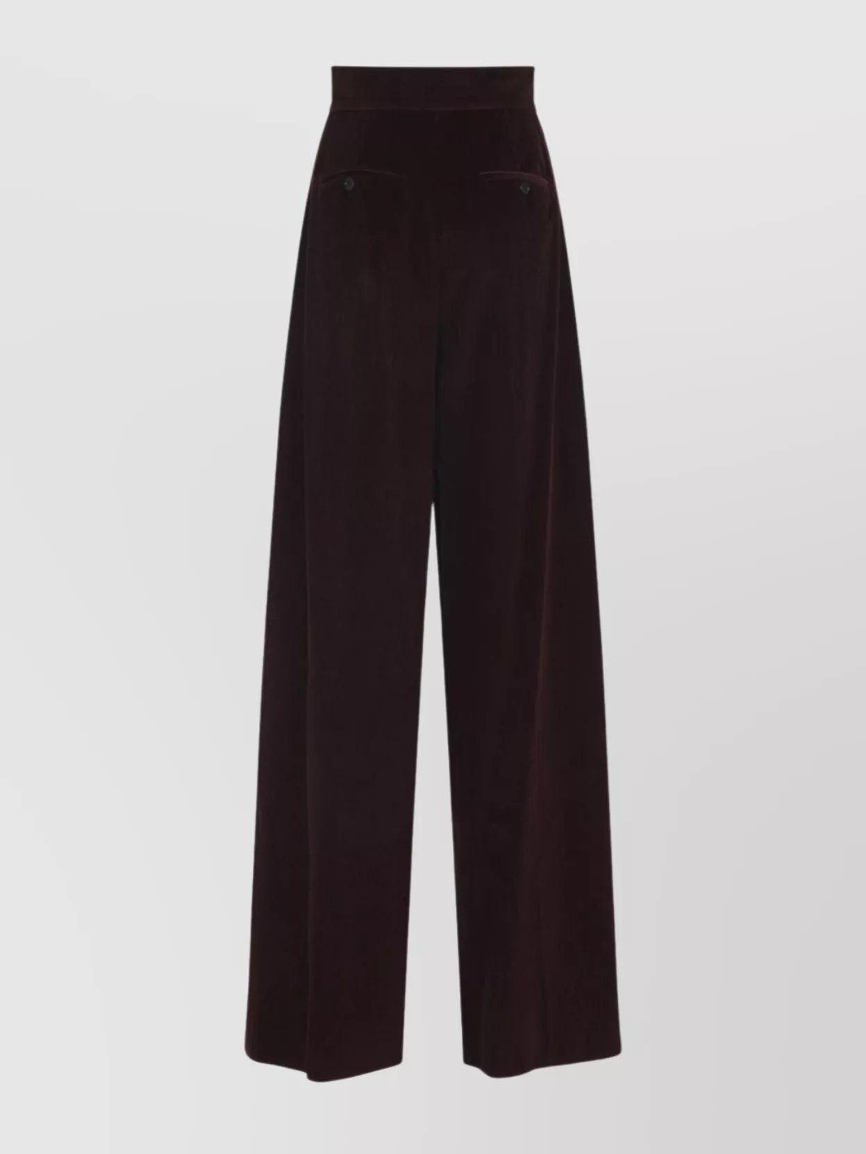 Max Mara Velvet Wide-Leg Trousers
