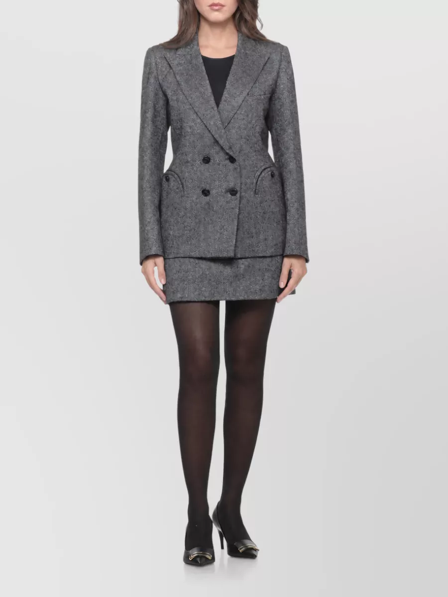 Blazé Milano Wool Mini Skirt