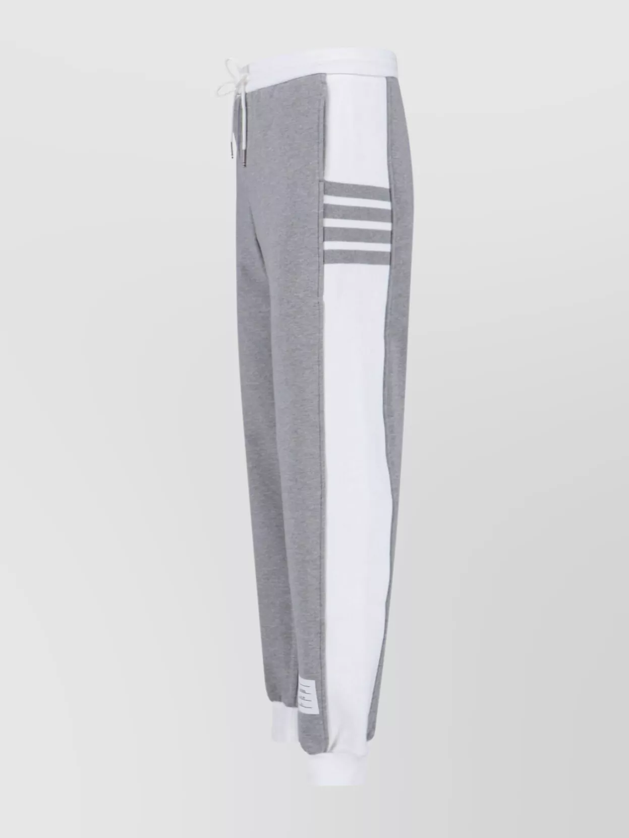 Thom Browne Straight Leg Trousers Drawstring Waist