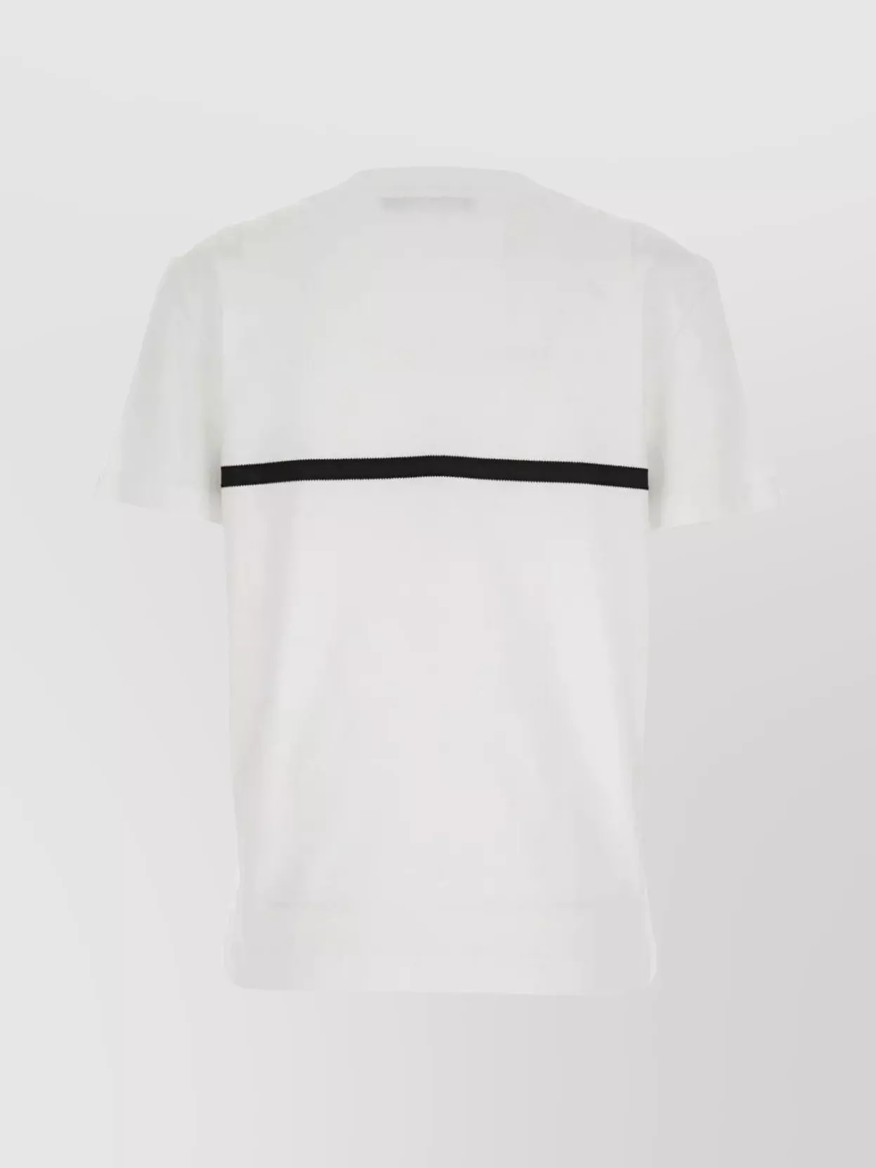 Dolce & Gabbana Embroidered Bow Detail Jersey T-shirt In White