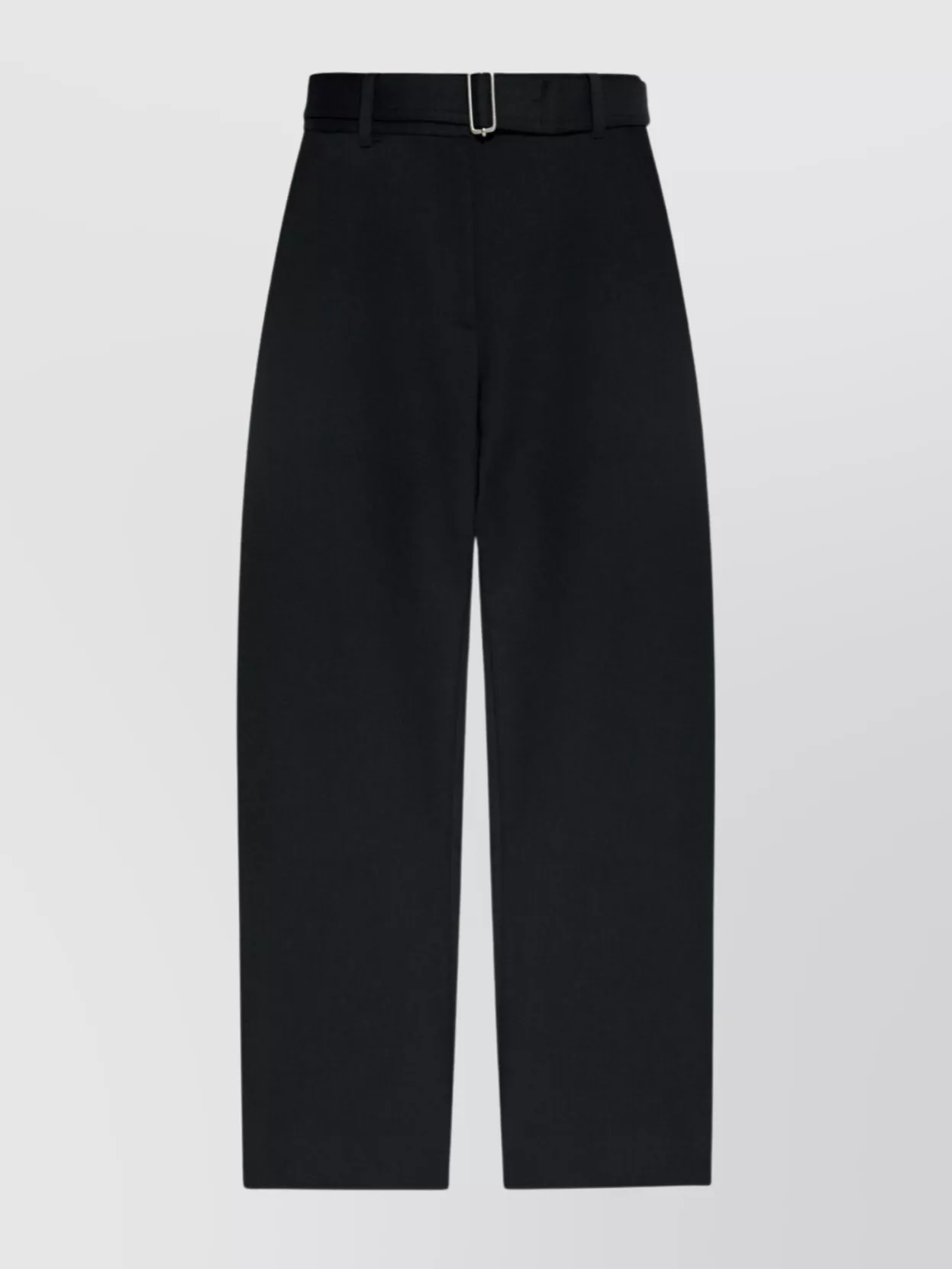 Studio Nicholson Contemporary Wide-leg Trousers Featuring Buckle In Black