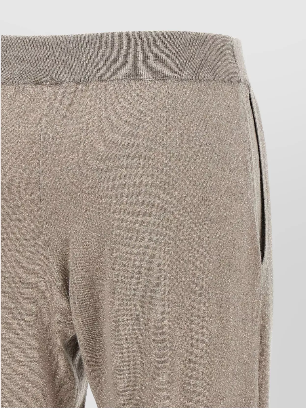 Brunello Cucinelli Cashmere Silk Tapered Trousers