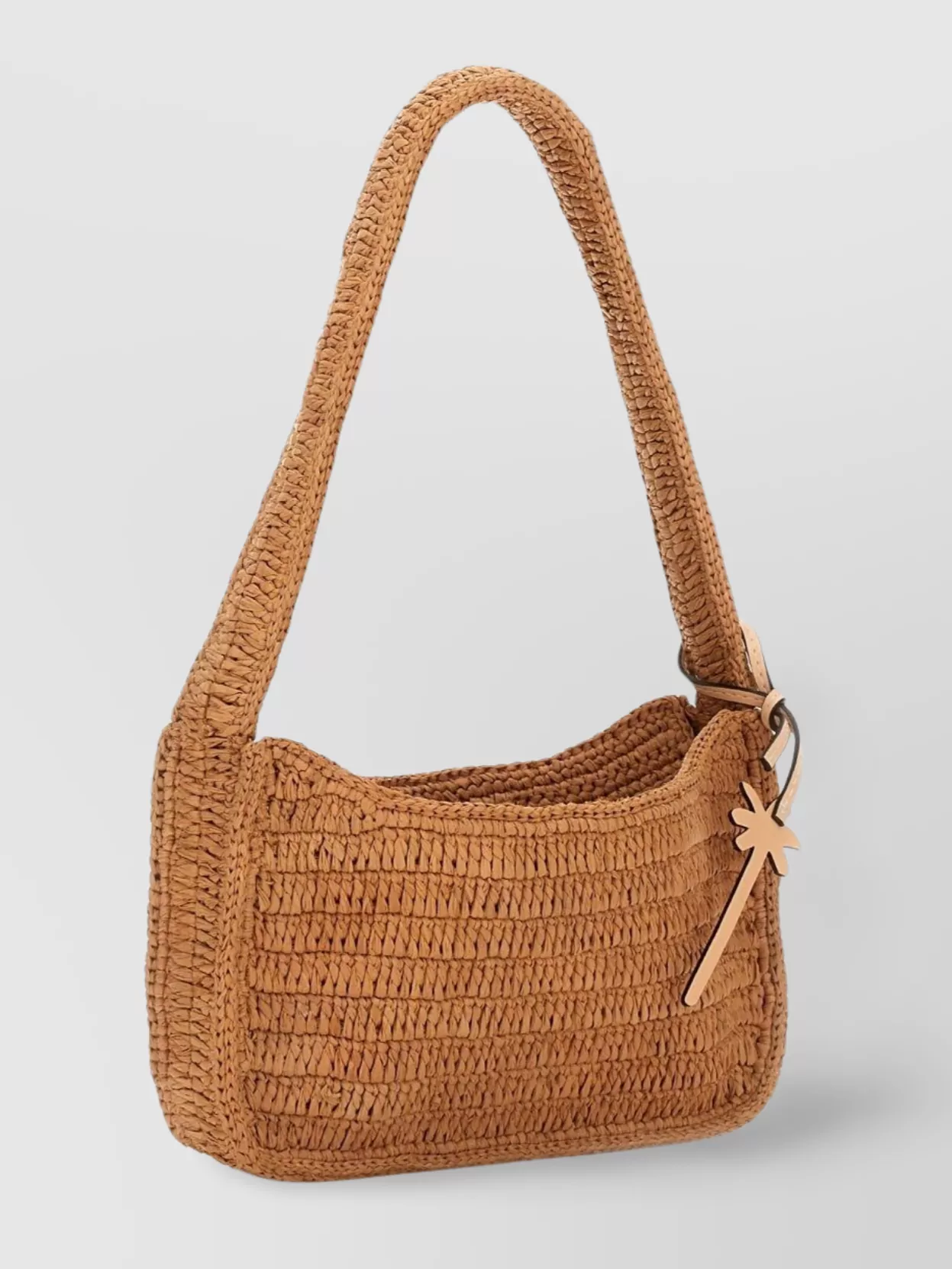 MANEBI RECTANGULAR WOVEN SHOULDER BAG