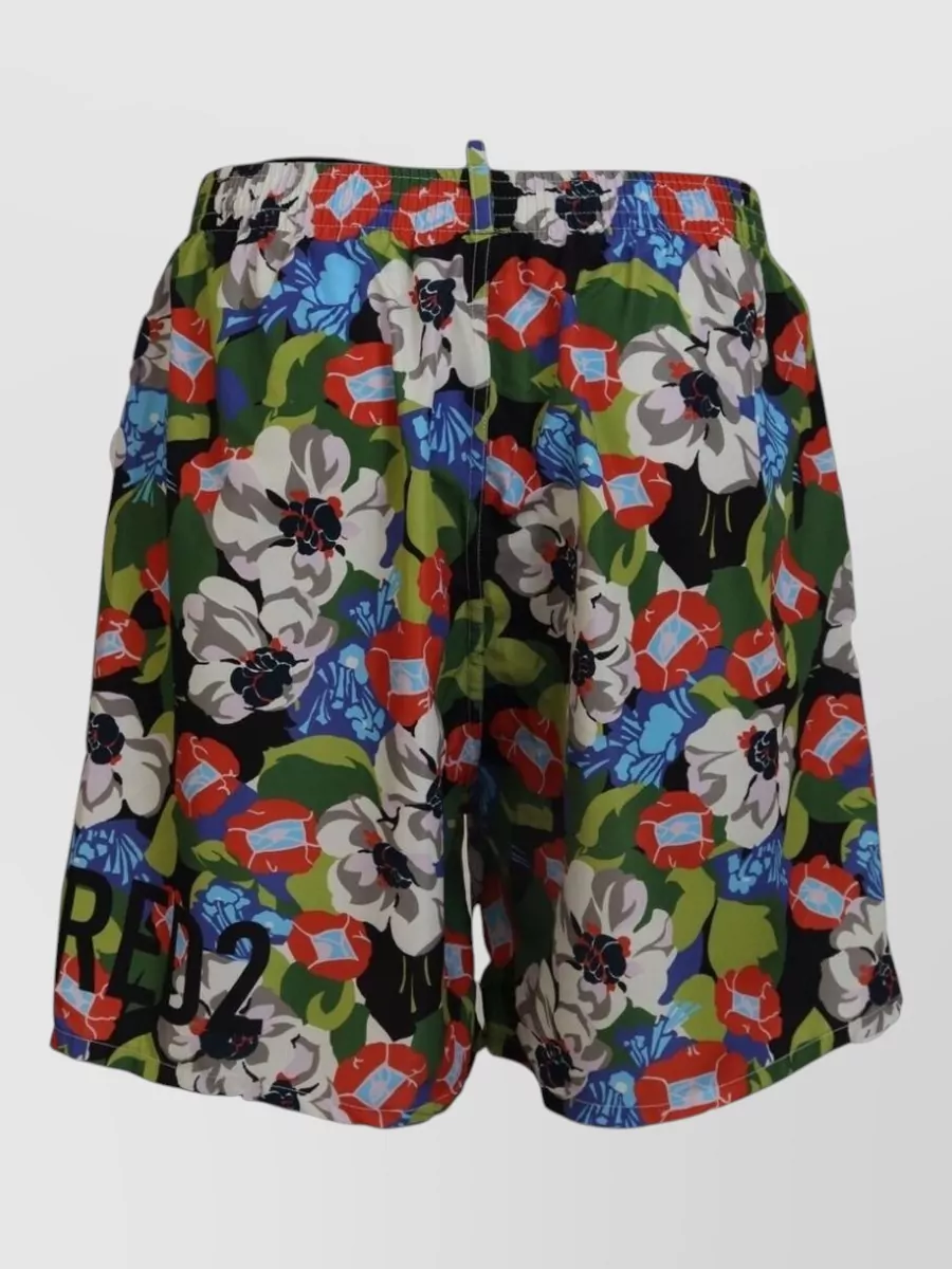 Dolce&Gabbana Floral Print Swim Shorts