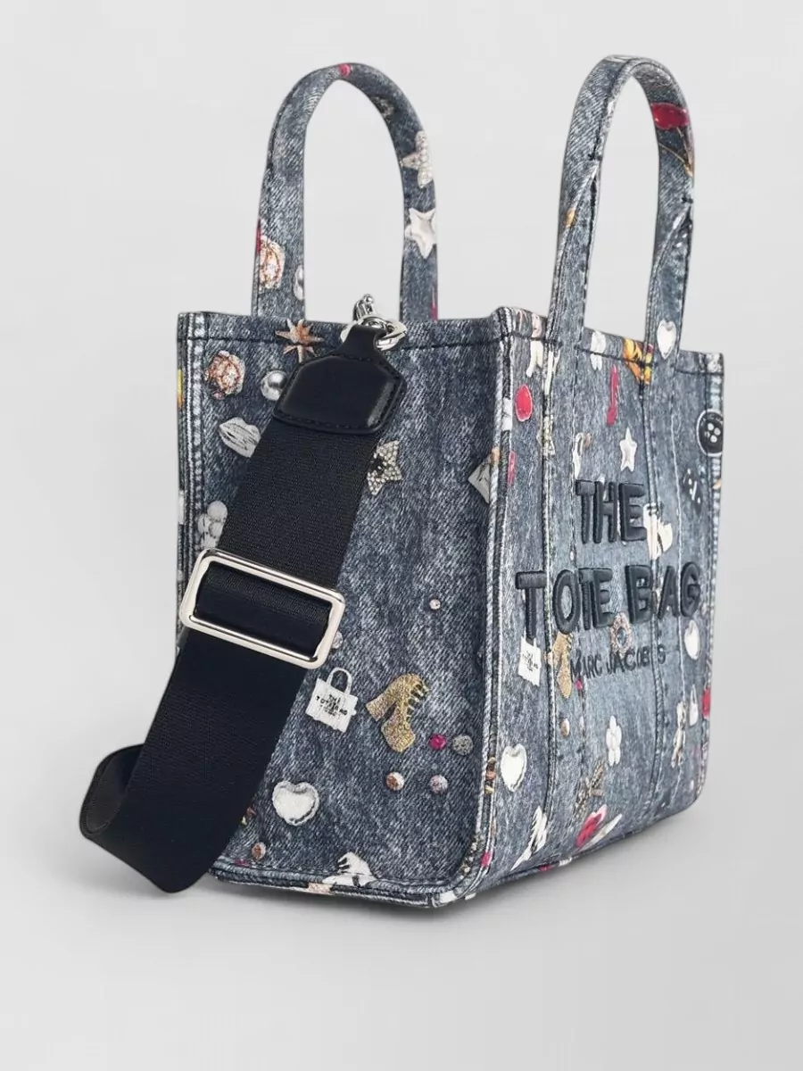 Marc Jacobs The Tote Bag Small Denim Tote Bag