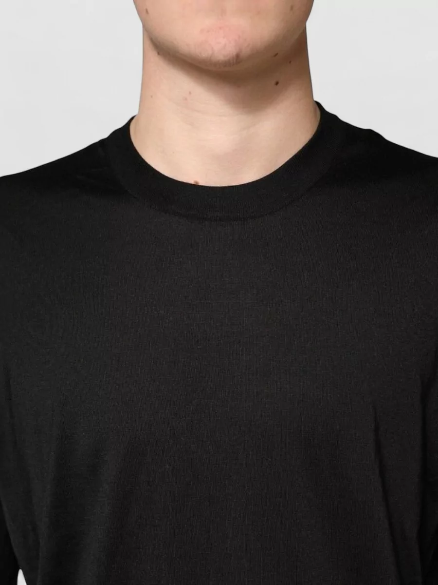 Dolce&Gabbana Silk Crew Neck T-Shirt