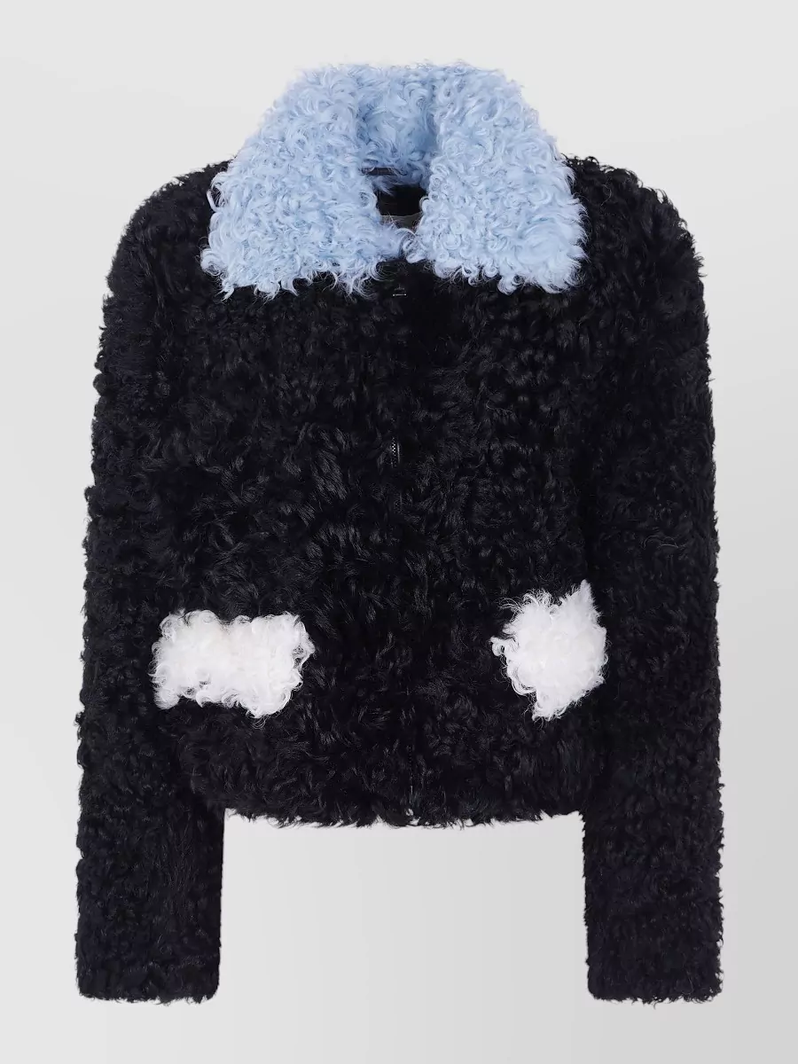 Marni lamb fur jacket