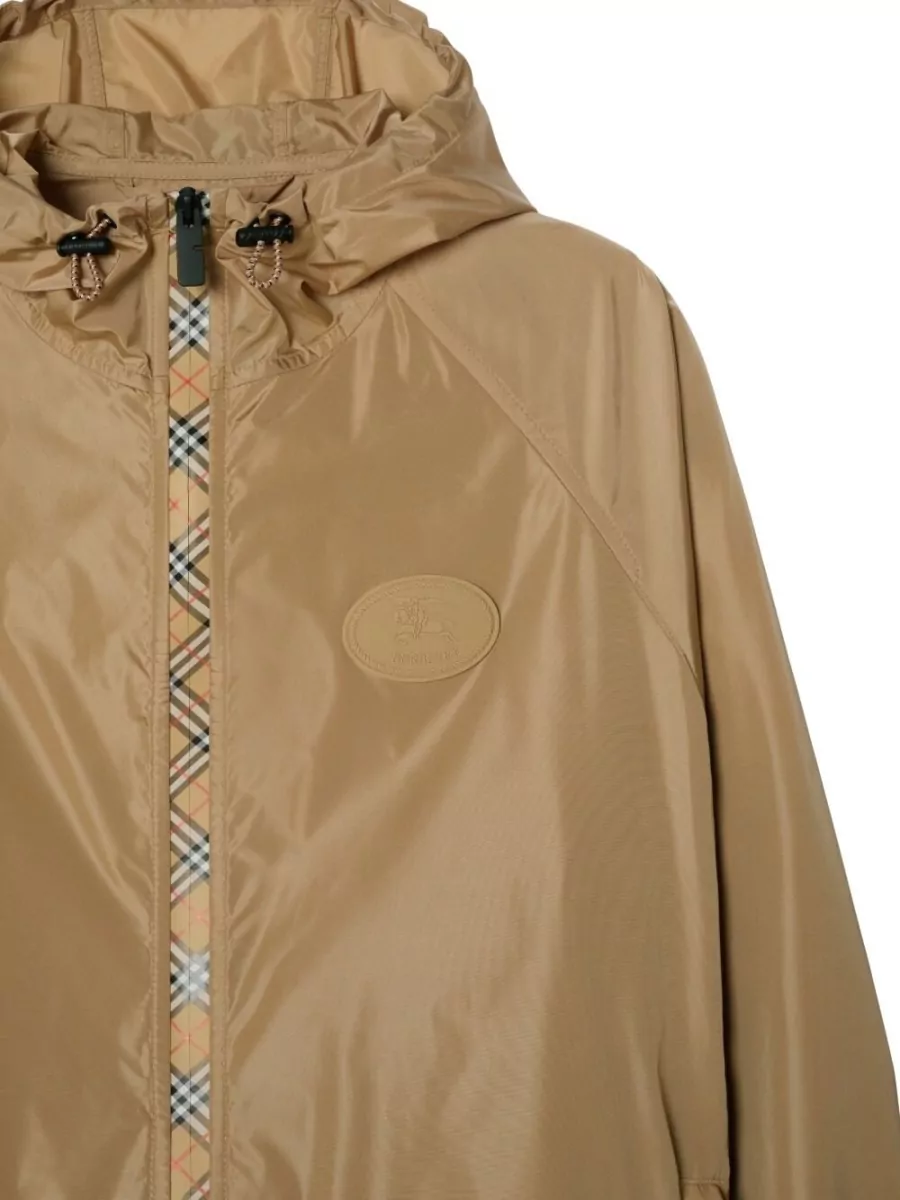 Burberry Nylon Hooded Jacket