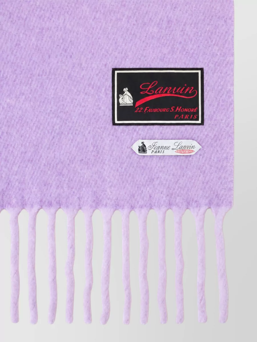 Lanvin Alpaca Scarf
