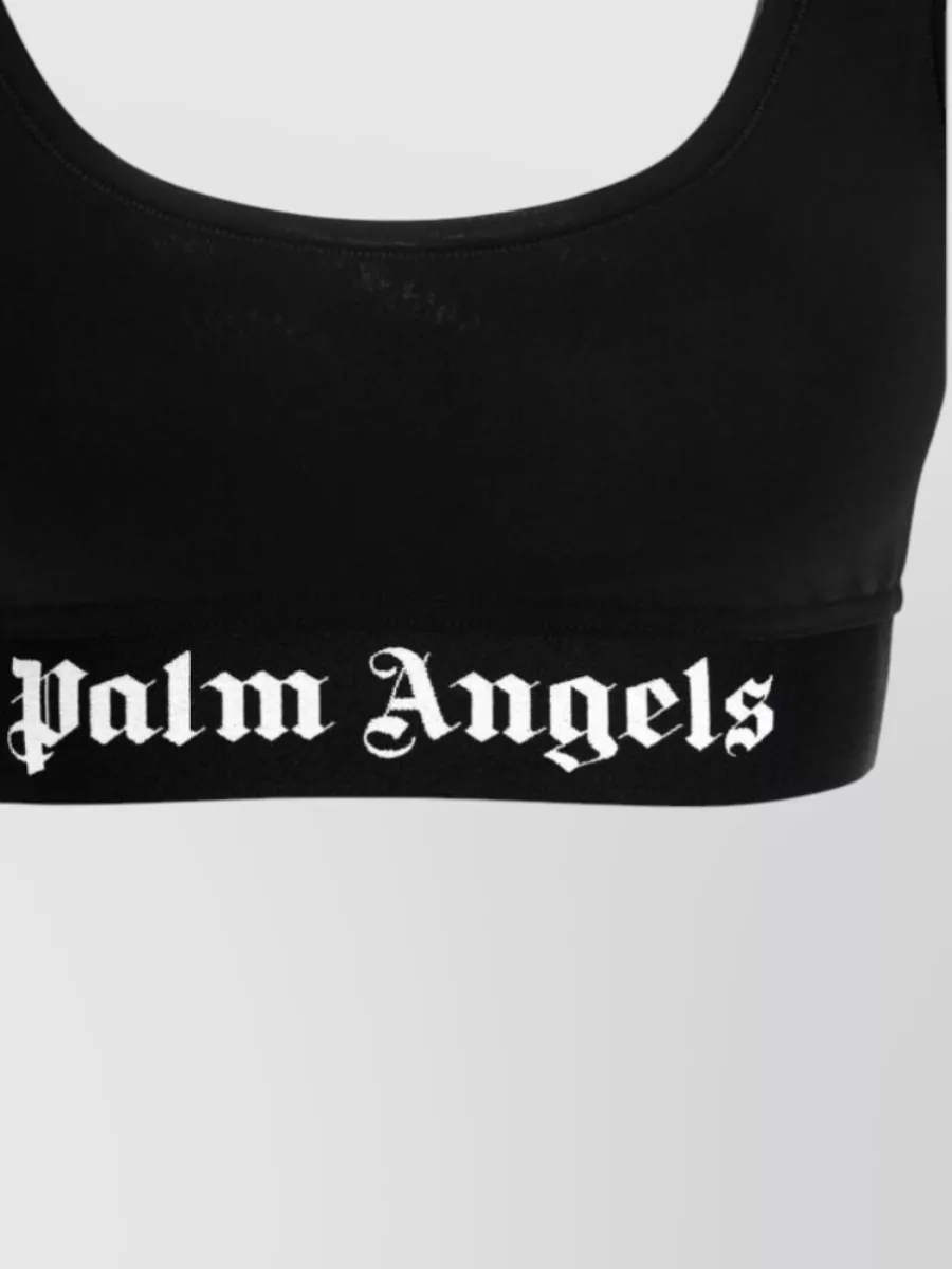 Palm Angels Logo Sports Bra