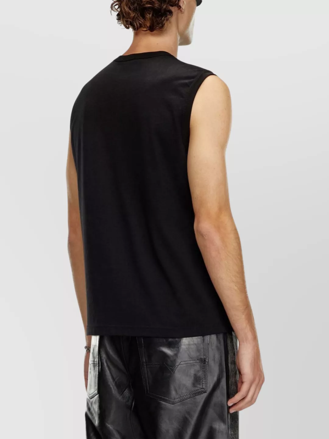 Diesel Crew Neck Sleeveless Vest T-Shirt