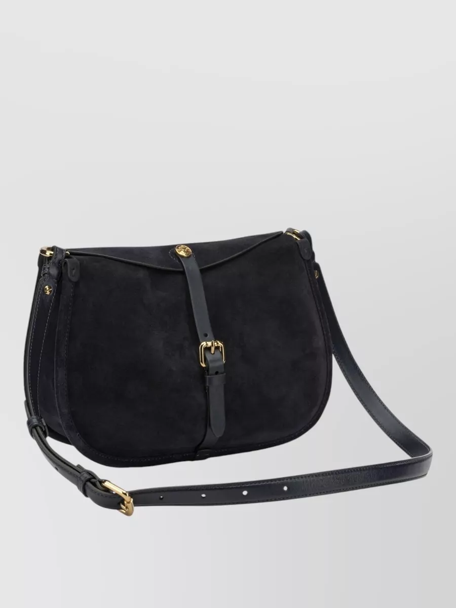 Etro Small Suede Crossbody Bag