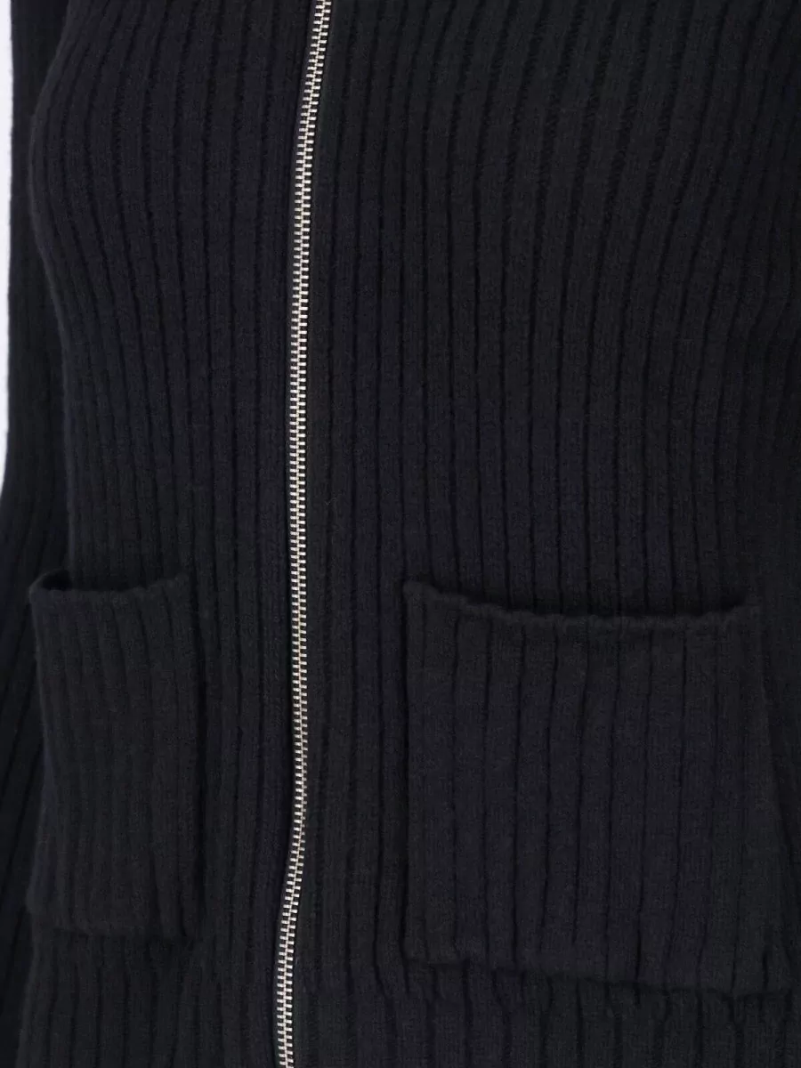 Gimaguas Wool crewneck fitted jacket