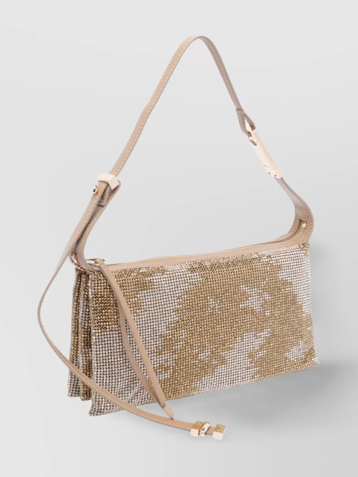 Benedetta Bruzziches Crystal Strap Shoulder Bag