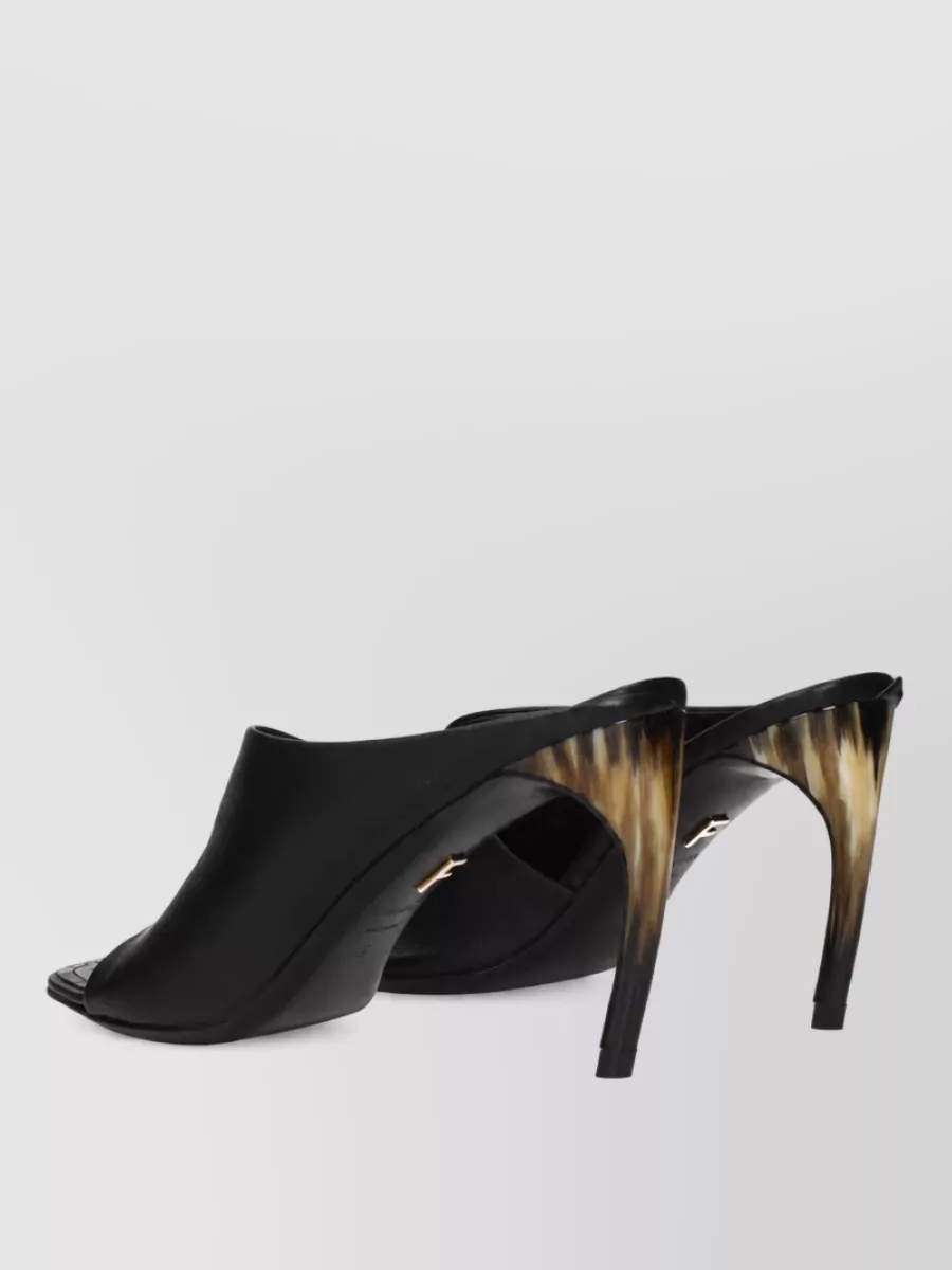 Ferragamo Leather Mules