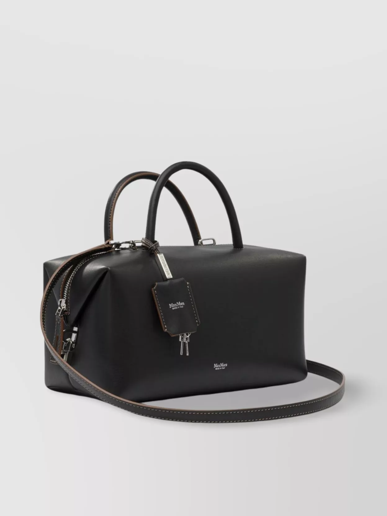 Max Mara Handle Strap Metal Cross-Body Bag