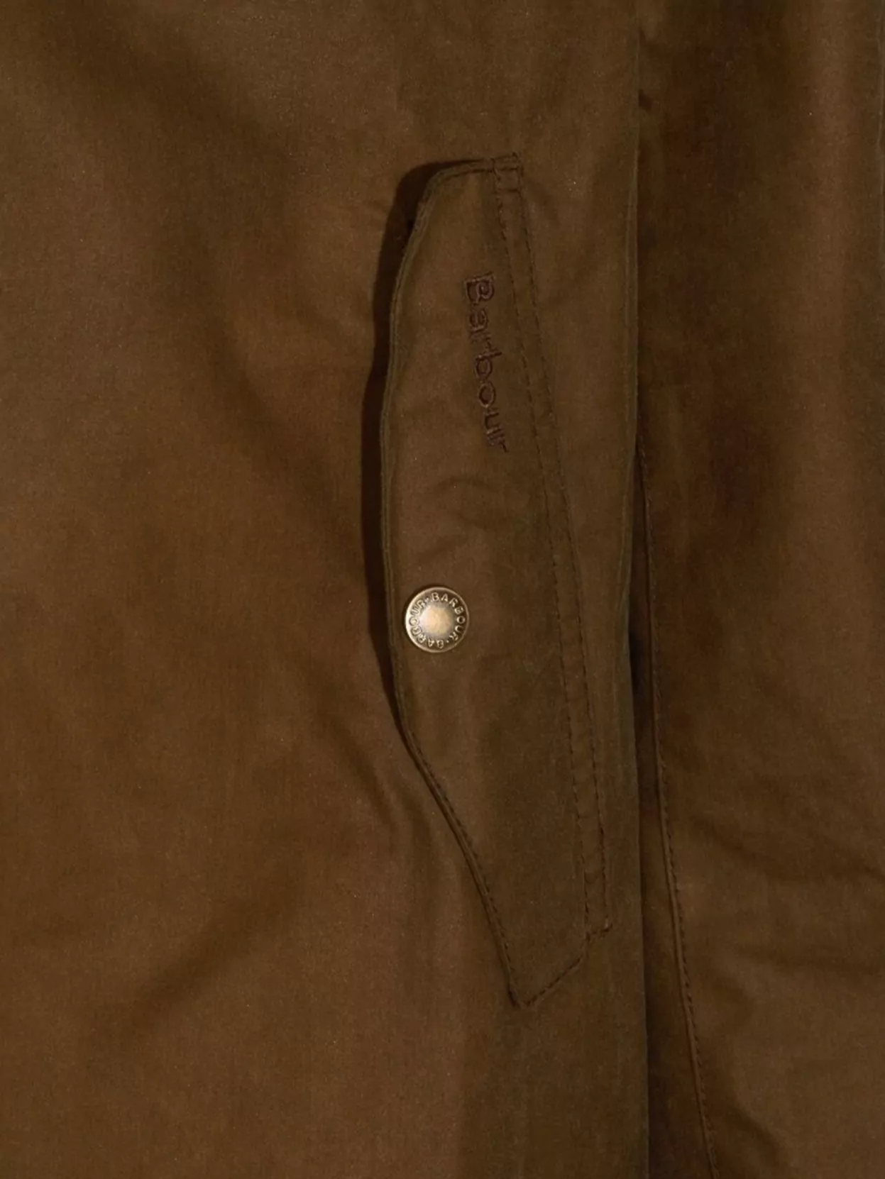 Barbour Long Sleeve Coat Corduroy Collar