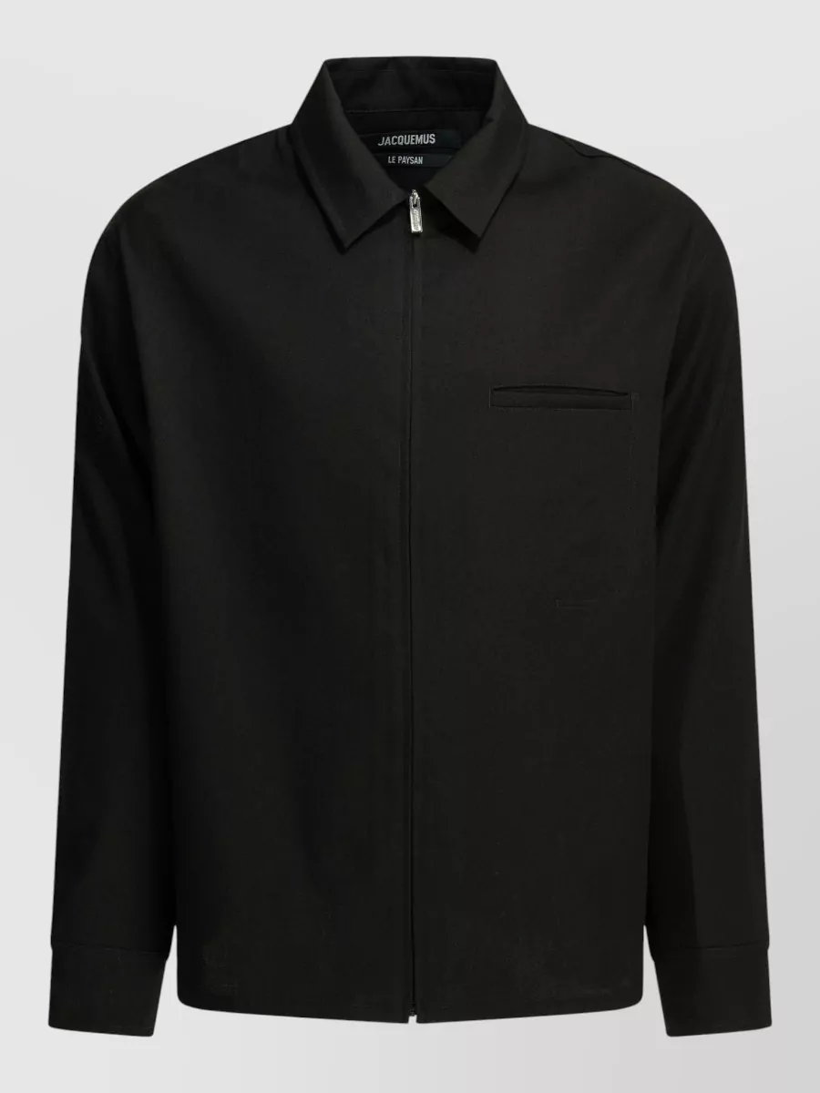 Jacquemus virgin wool relaxed-fit shirt jacket
