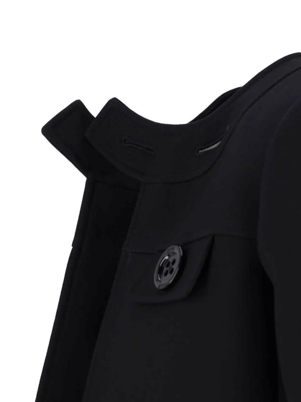 Celine Buttoned Cropped Jacket Round Neck