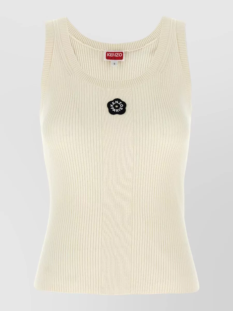 Kenzo Ribbed slim-fit sleeveless tank top
