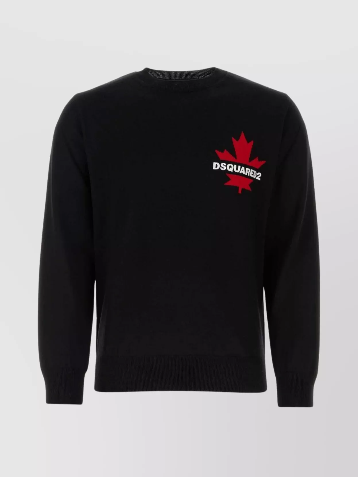 Shop Dsquared2 Wool Crew Neck Sweater