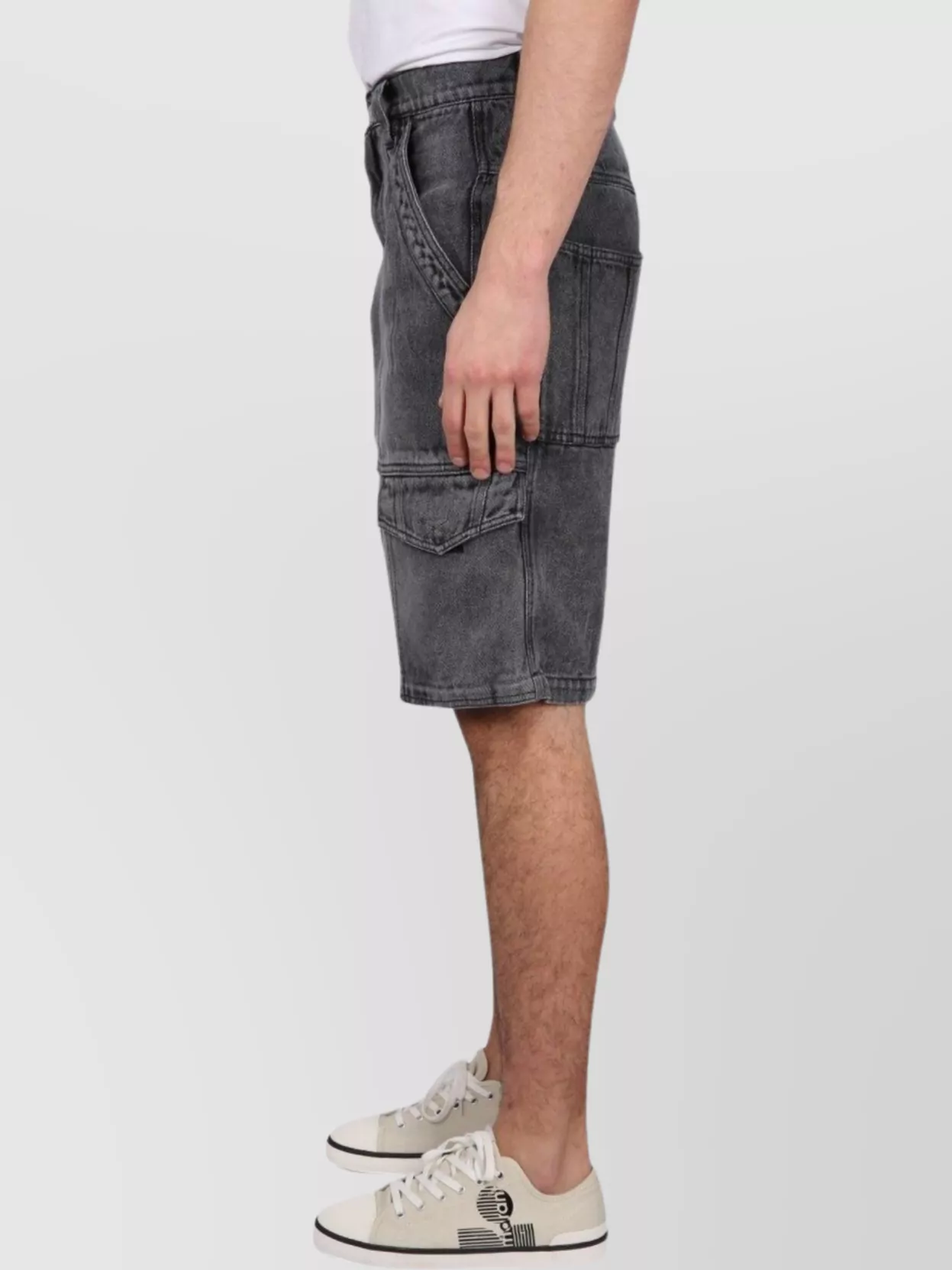 Isabel Marant Timy Bermuda Shorts Multiple Pockets