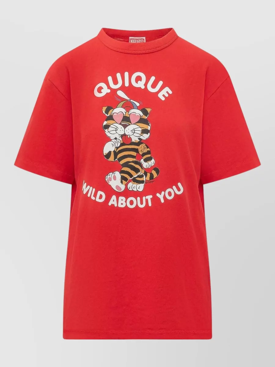 Kenzo kenzo cartoon cotton t-shirt
