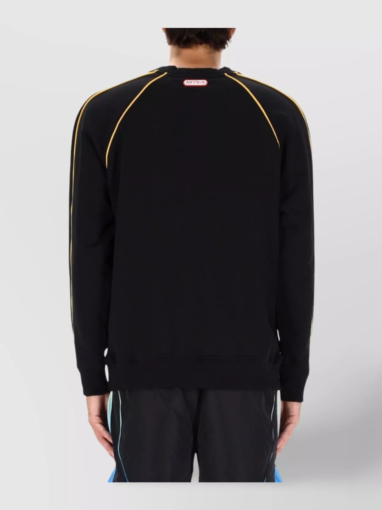 Casablanca Contrast Piping Raglan Sleeve Knitwear