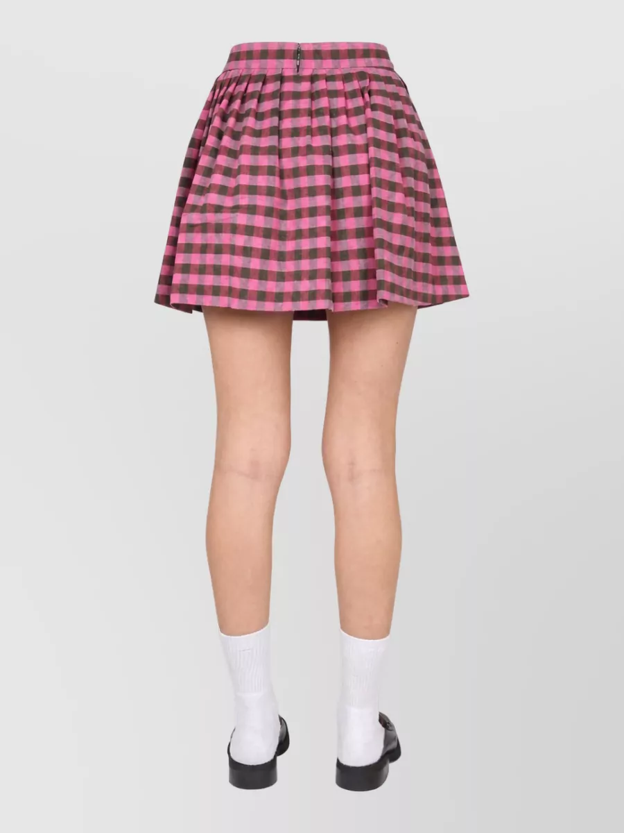 Kenzo Pleated Mini Skirt