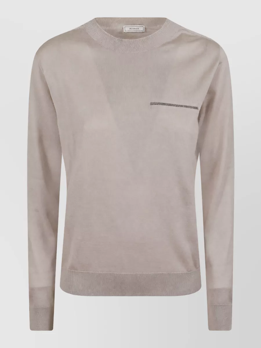 Peserico wool silk sweatshirt