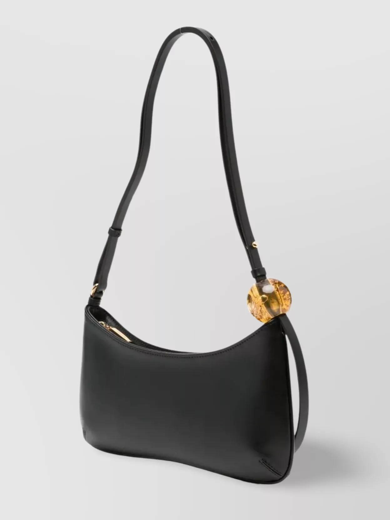 Jacquemus Pearl Kiss Shoulder Bag With Adjustable Strap