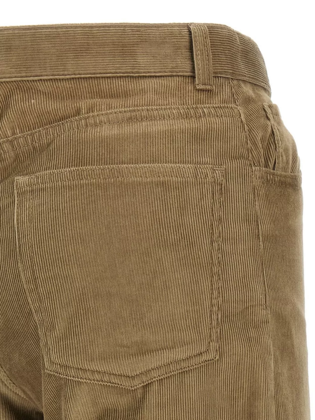The Row Corduroy Trousers With Pockets And Loops In Multi