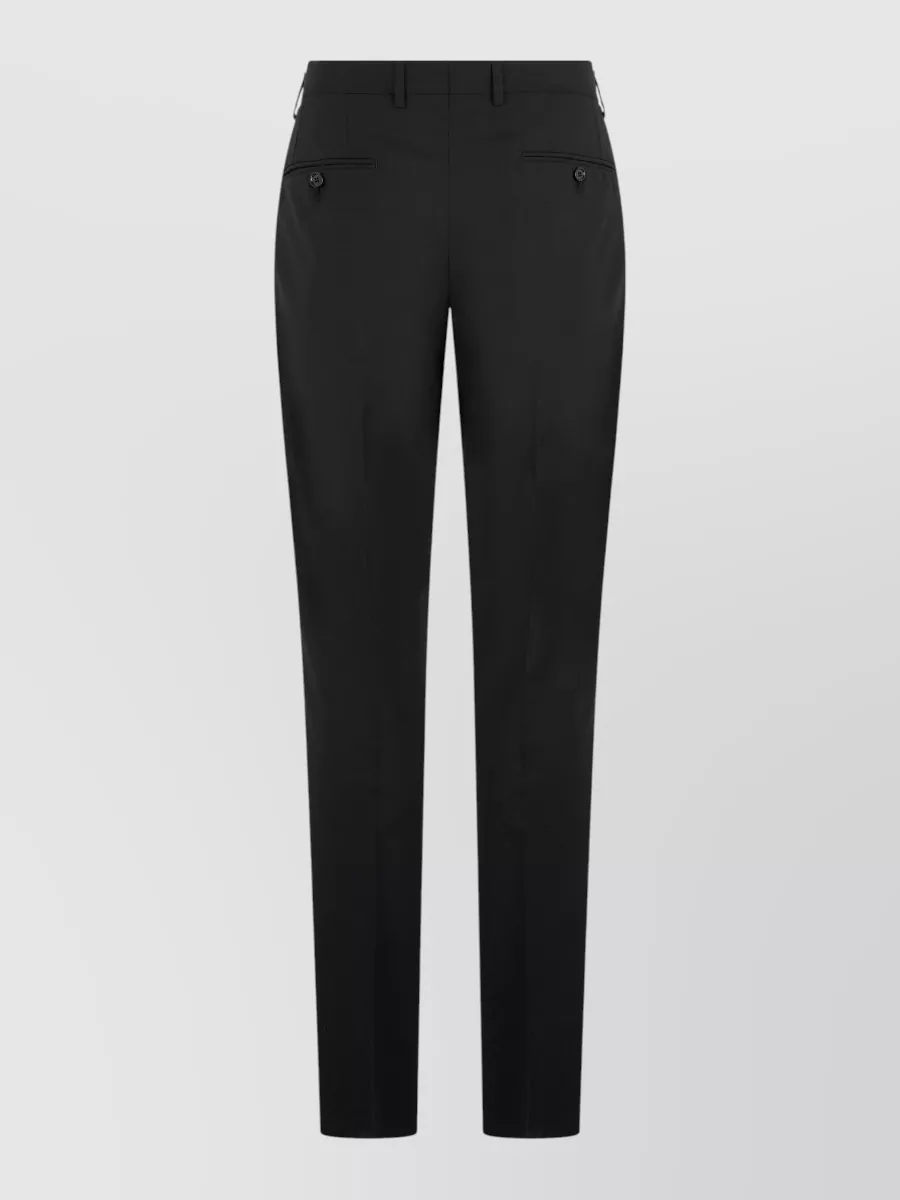 Dolce&Gabbana wool high-rise tapered trousers