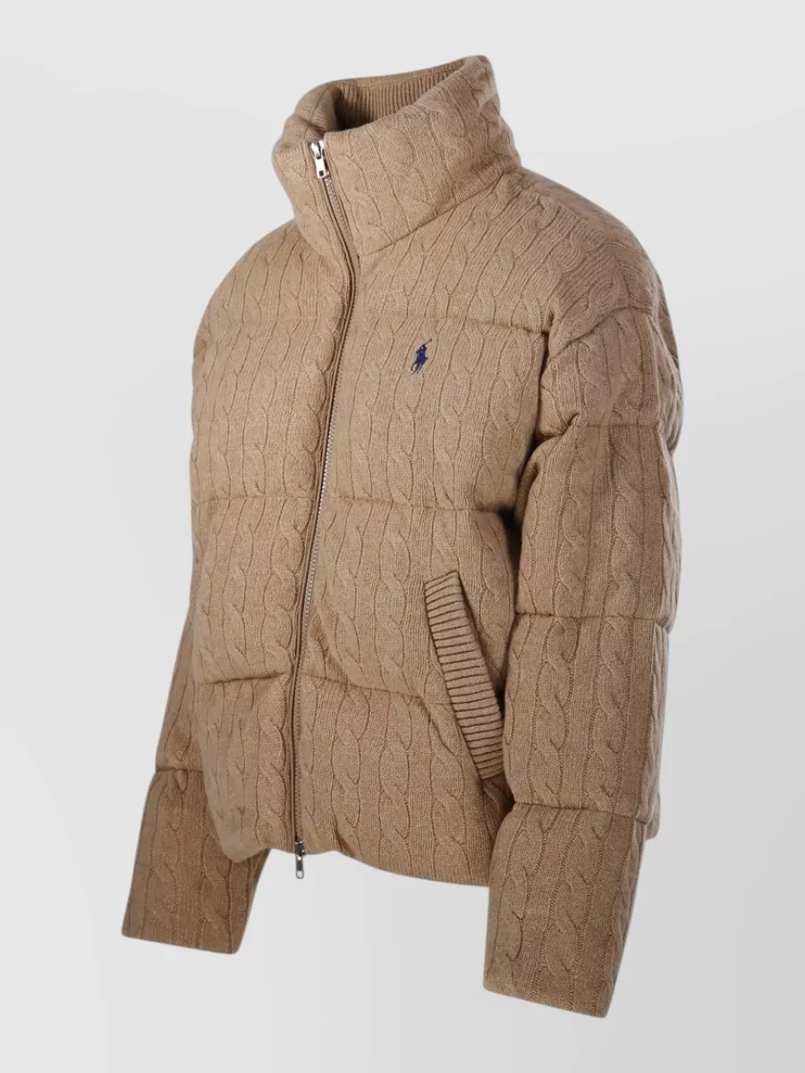 Ralph Lauren Cashmere Wool Puffer Jacket