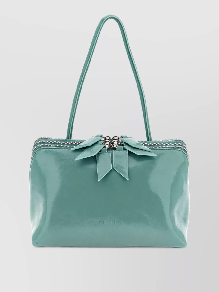 The Attico Leather Clutch Bag