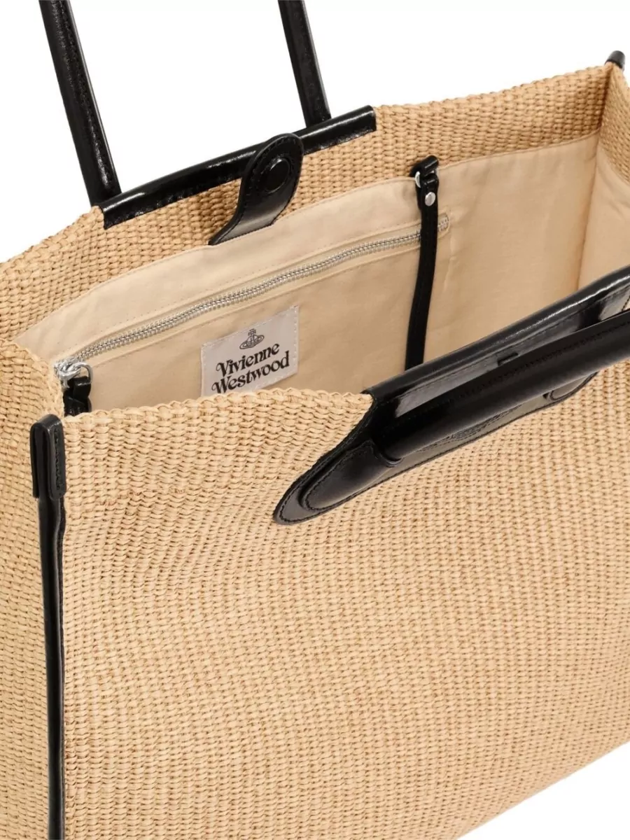 Vivienne Westwood Raffia Beach Bag