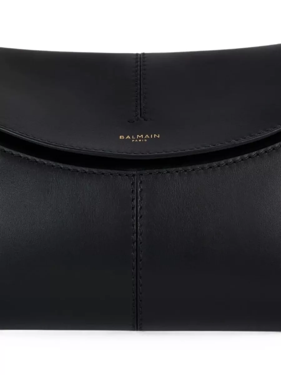 Balmain Na Leather Clutch Bag