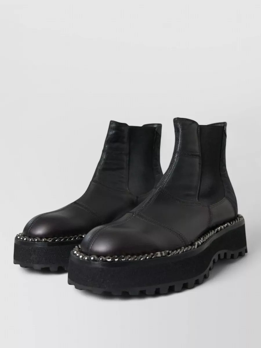 Dolce&Gabbana Leather Chelsea Boots