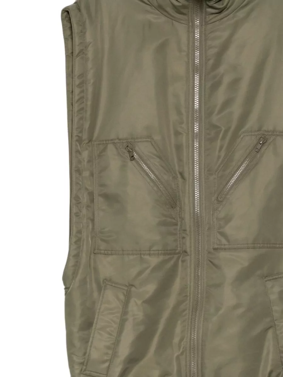 Mm6 Maison Margiela Oversized Quilted Down Vest