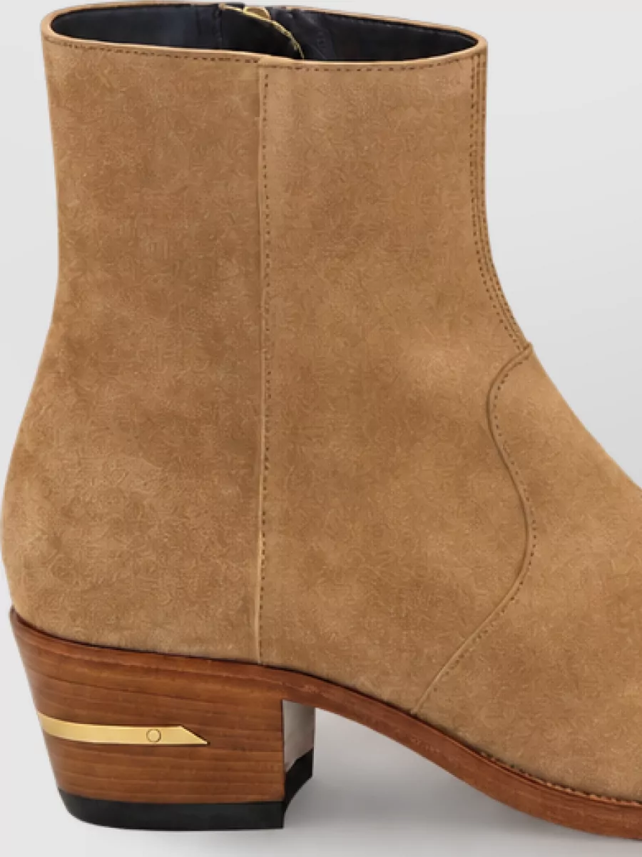 Amiri Leather Ankle Boots