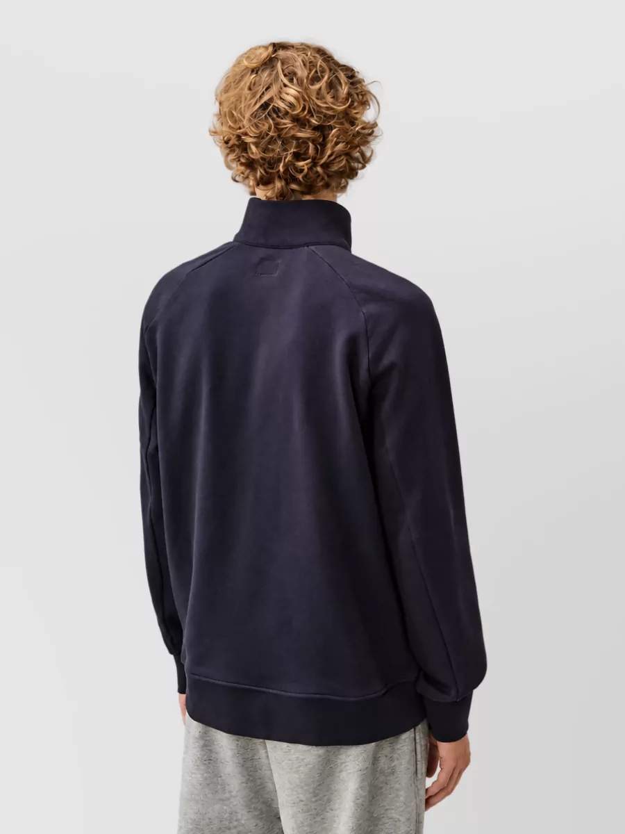 C.p. Company Cotton Regular-Fit Half-Zip Hooded Jacket