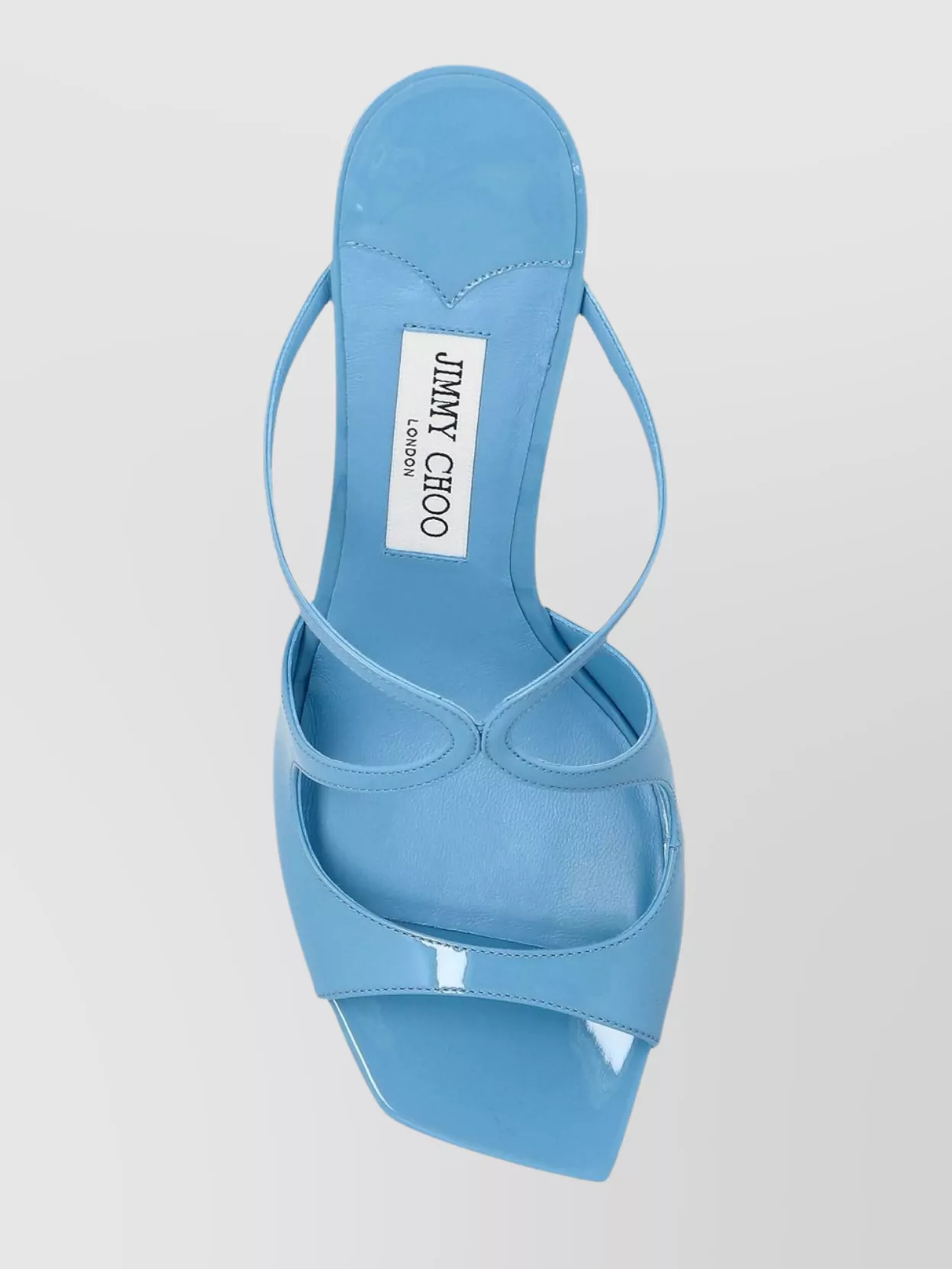 Jimmy Choo Strappy Square Toe Stiletto Sandals
