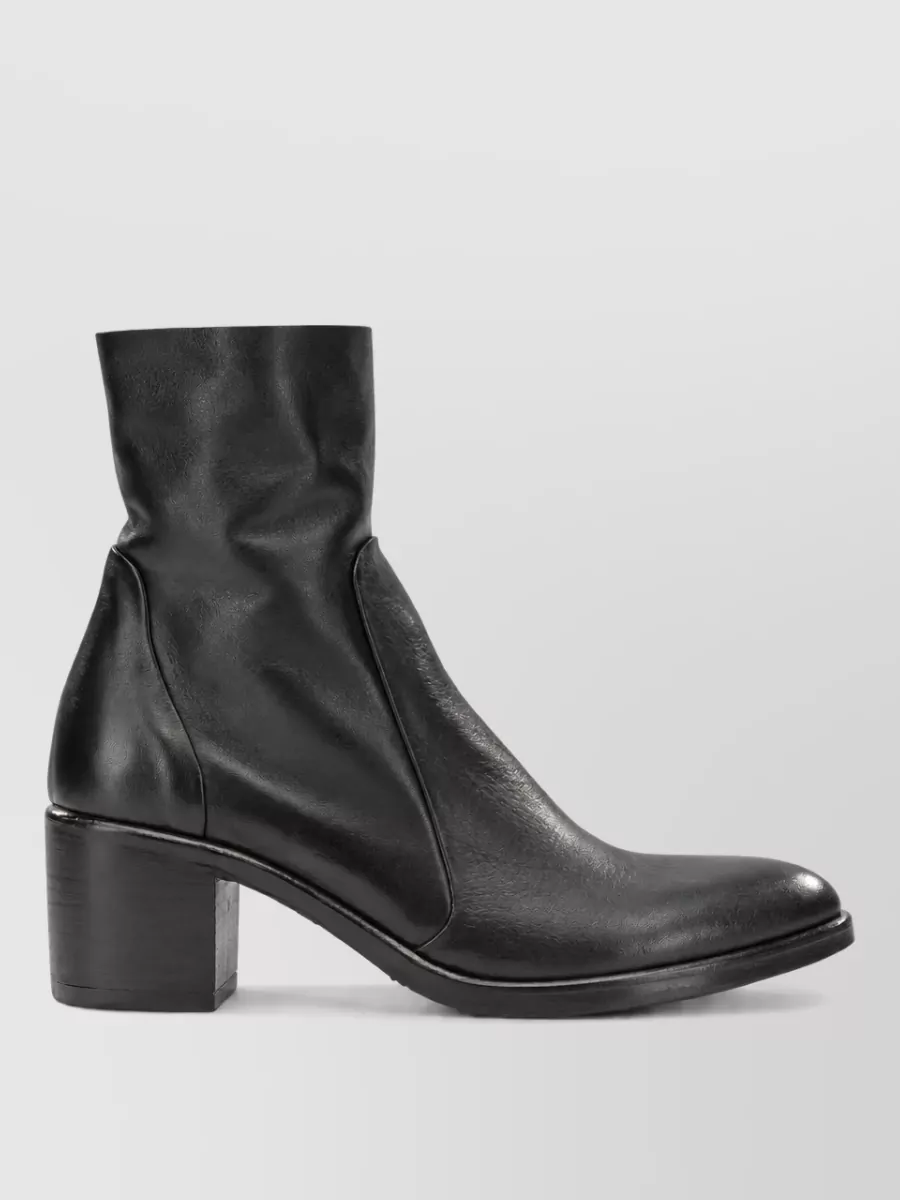 Strategia Leather Ankle Boots