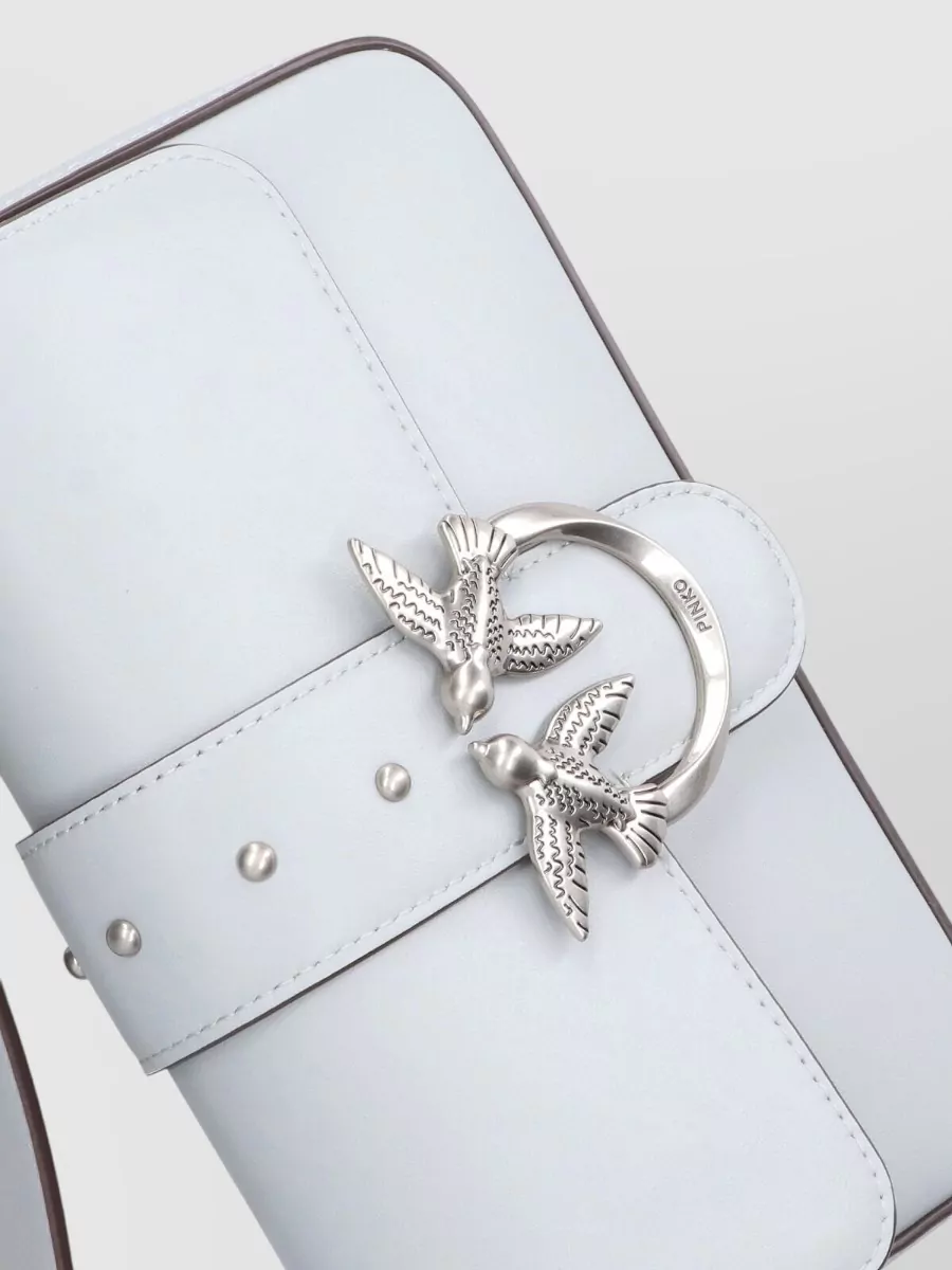 Pinko Love Bag Mini Leather Shoulder Bag