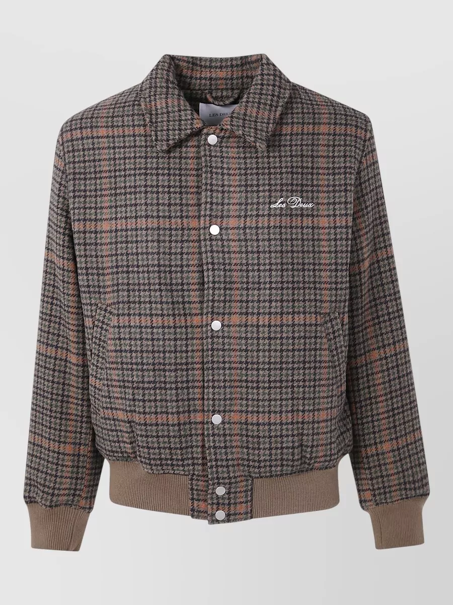Les Deux wool single breasted coat