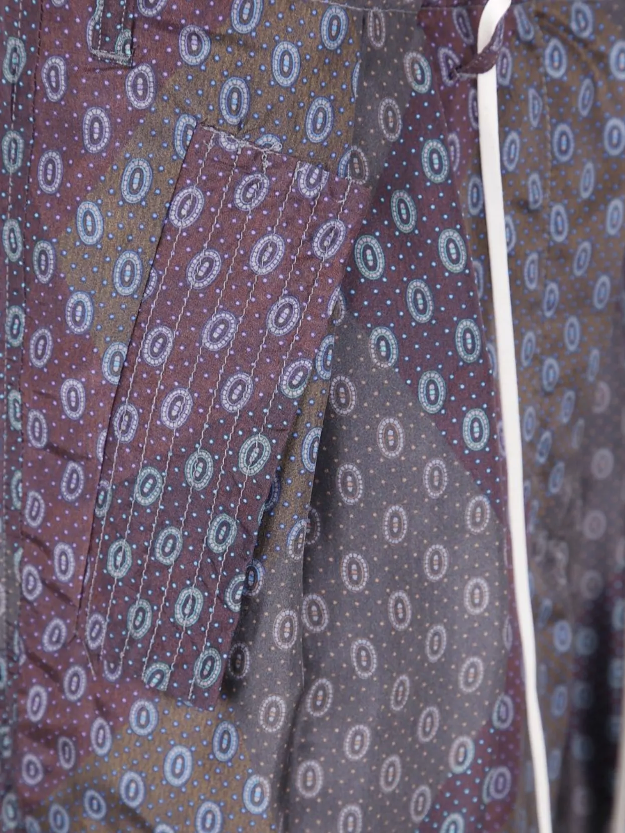 Dries Van Noten Cargo Trousers Drawstring Waist