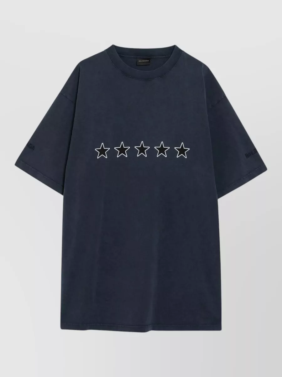 Balenciaga cotton oversized twisted t-shirt